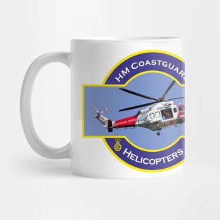 HM Coastguard search and rescue Helicopter, Mug